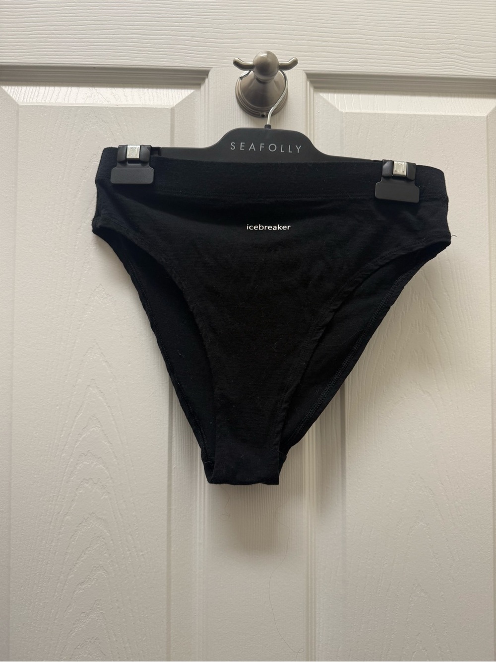 Icebreaker women’s 100% wool high rise bikini underwear